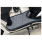 Mototrance Anti Skid Curly Scooter/Scooty Foot Mats for Suzuki Burgman Street - Autofurnish