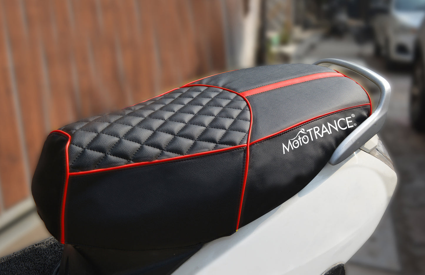 Mototrance Bike Scooter Seat Cover for TVS Ntorq 150