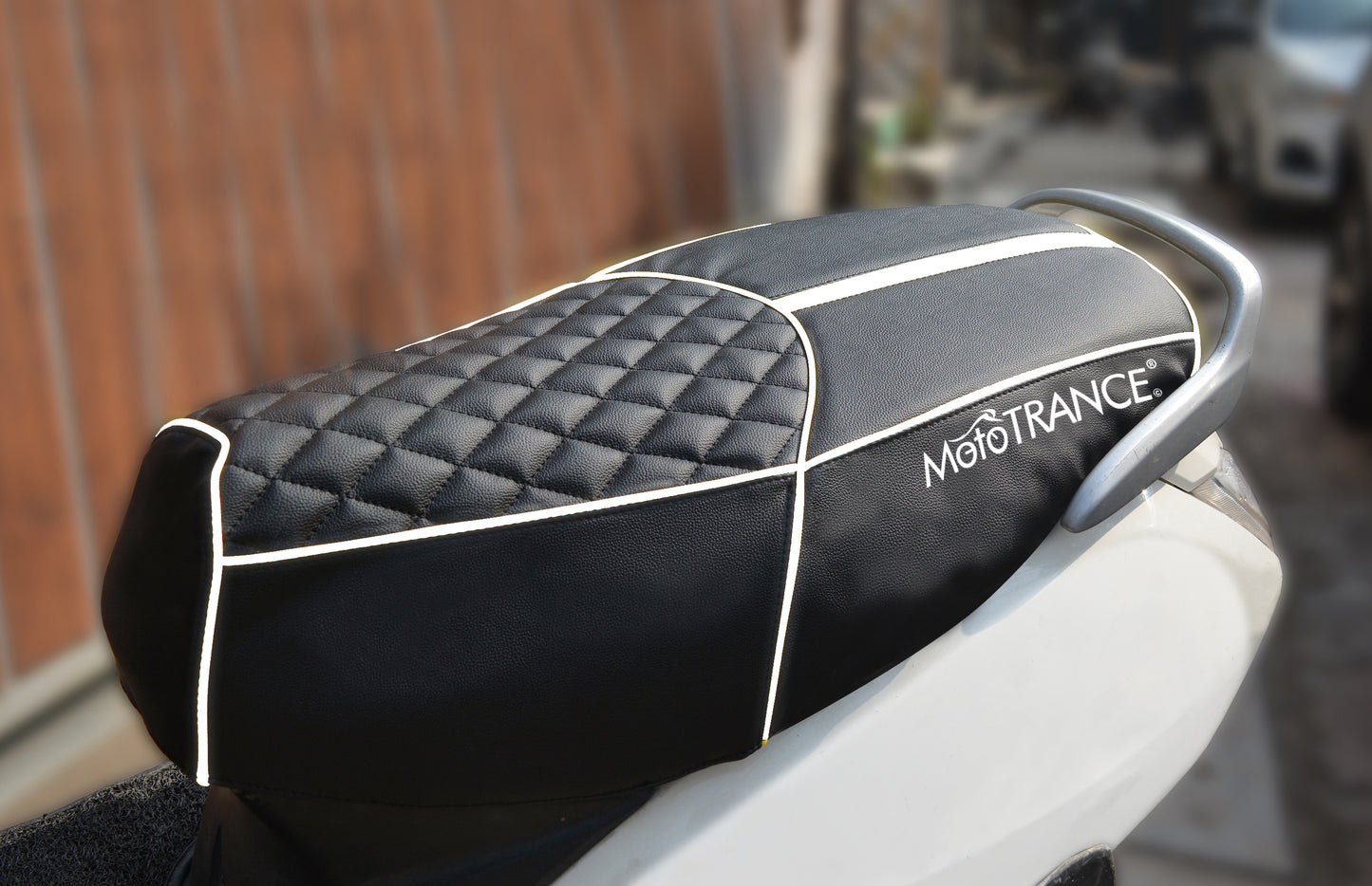 Mototrance Bike Scooter Seat Cover for TVS Ntorq 150