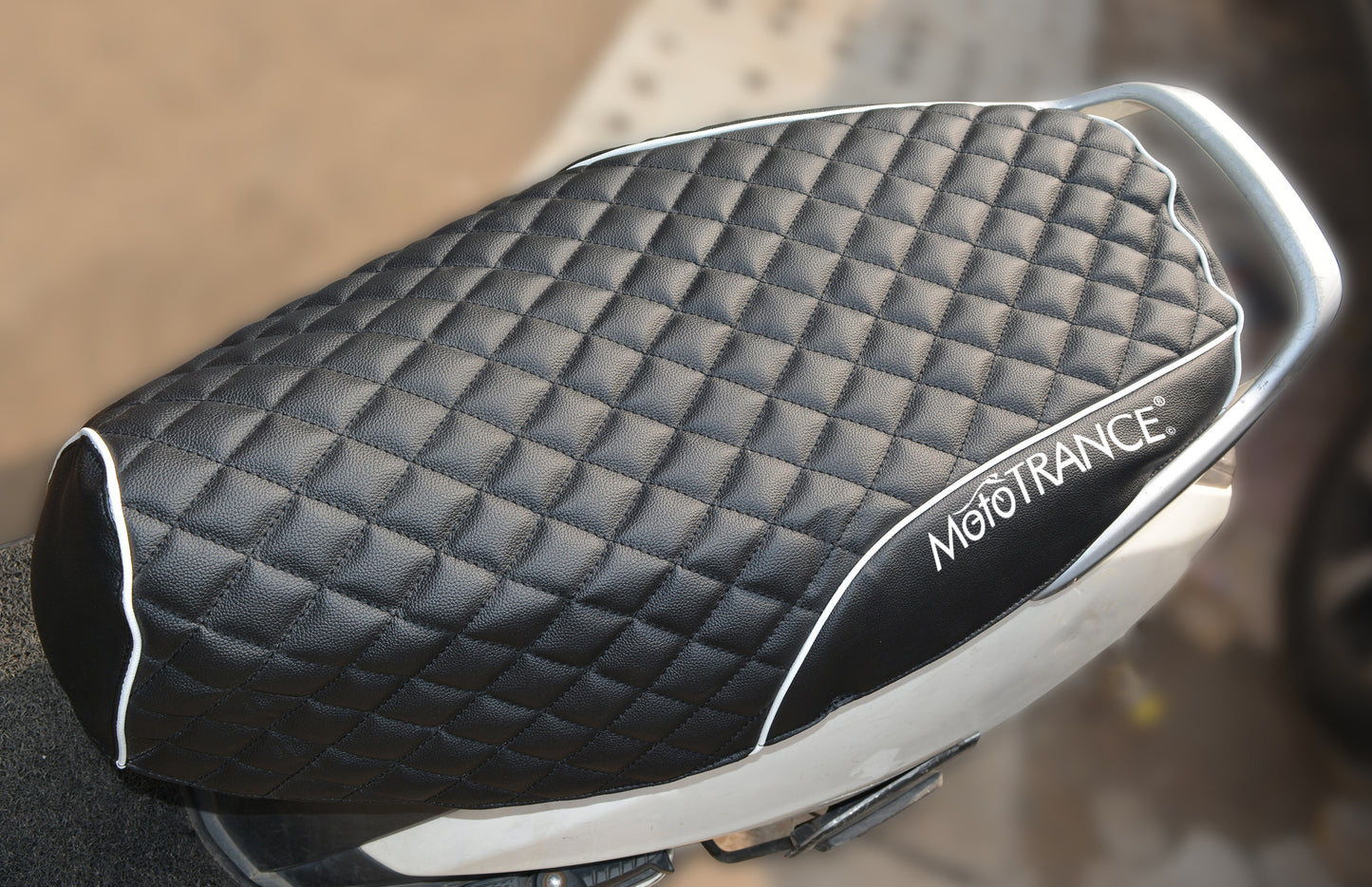 Mototrance Bike Scooter Seat Cover for TVS Ntorq 150