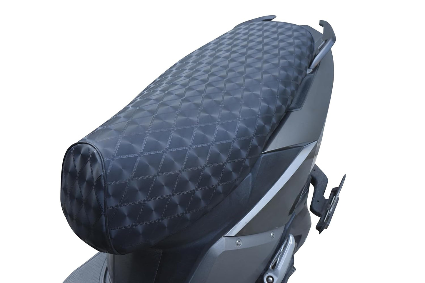 Mototrance PU Leather Luxurious Bike Scooter Seat Cover (MTSC-BL) Honda Aviator