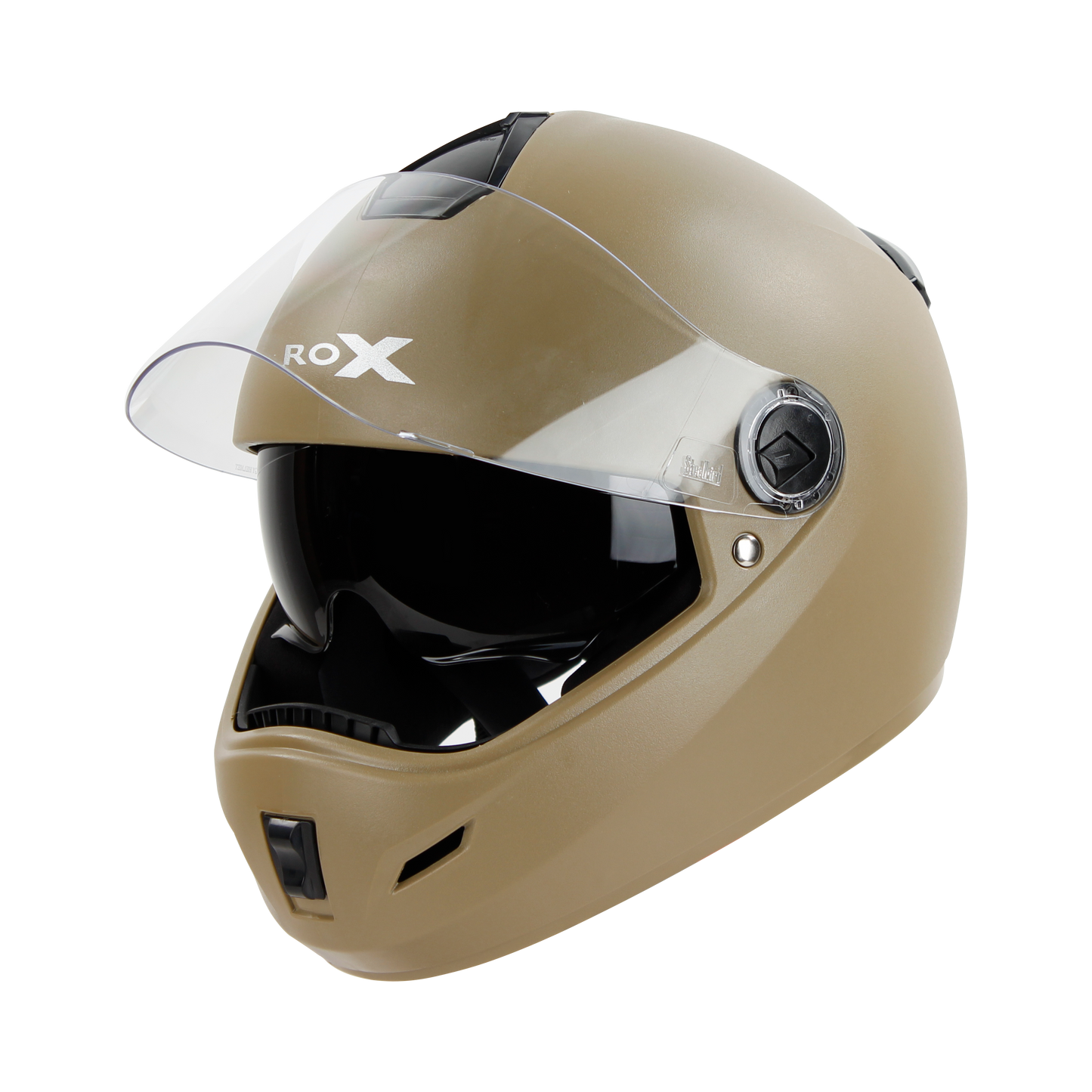 Steelbird SBH-34 ROX ISS Full Face Helmet | ISI Certified |Clear Visor