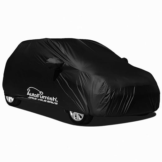 Autofurnish Parker Black Car Body Cover For Hyundai Creta 2015-2019 - Parker Black