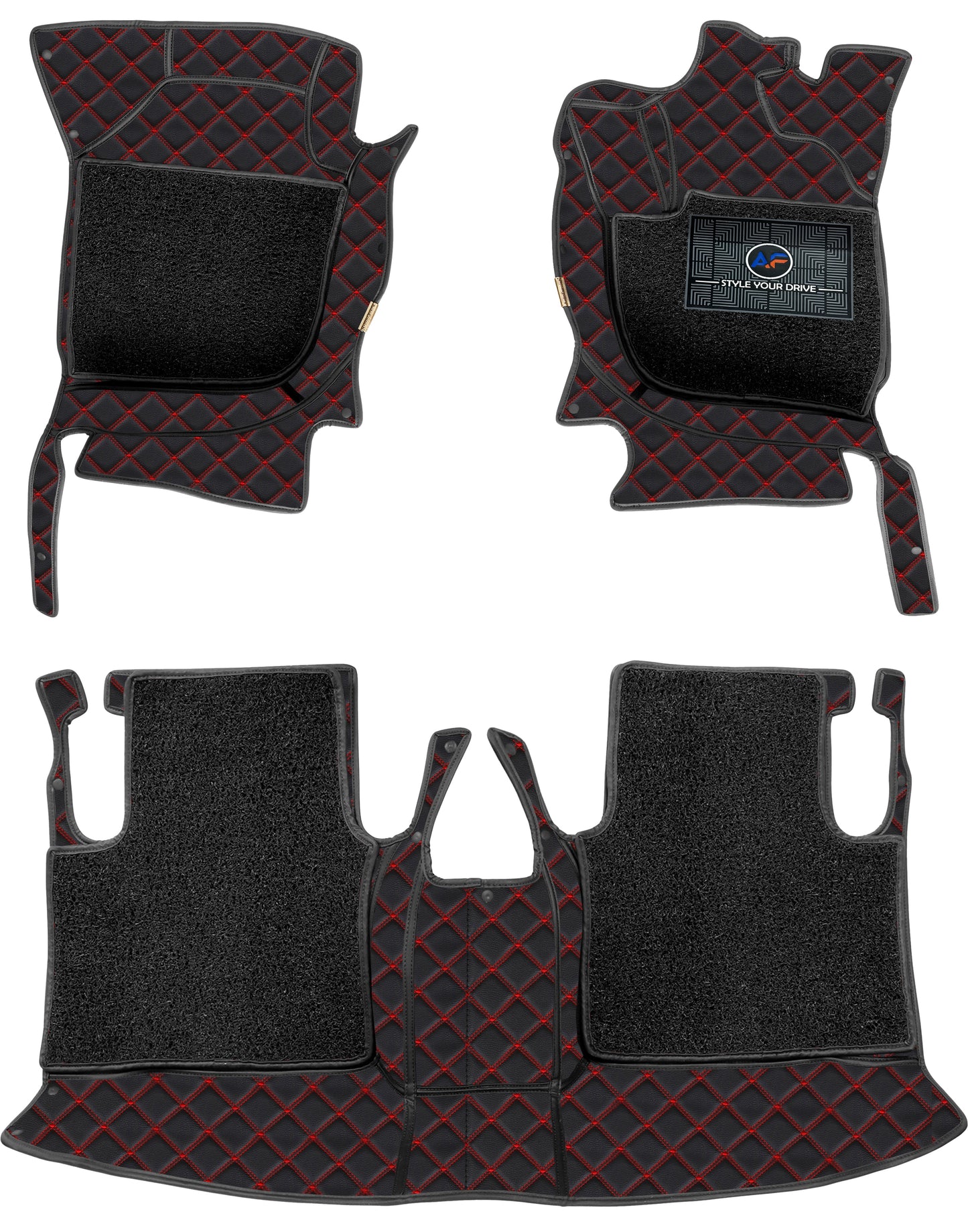 Autofurnish 7D Luxury Custom Fitted Car Mats For Mahindra XUV700 (6 Seater) 2024