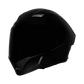 Steelbird SBA-11 ISS Open Face Helmet | ISI Certified | Tornado Design | Glossy Signature Black