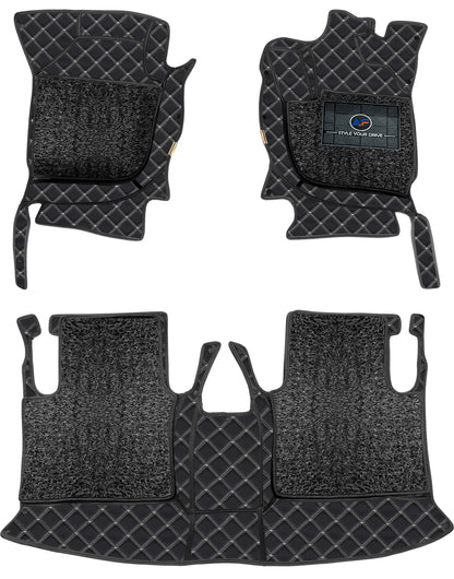 Mahindra Bolero 2016 Autofurnish 7D Luxury Custom Fitted Car Mats For Mahindra Bolero 2016