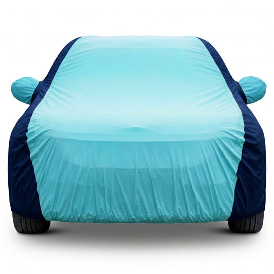 Renault Fluence Car Body Cover, Triple Stitched, Heat & Water Resistant with Side Mirror Pockets (SPORTY Series)