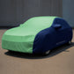 Chevrolet Beat 2010-13-Car Body Cover, Triple Stitched, Heat & Water Resistant with Side Mirror Pockets (SPORTY Series)