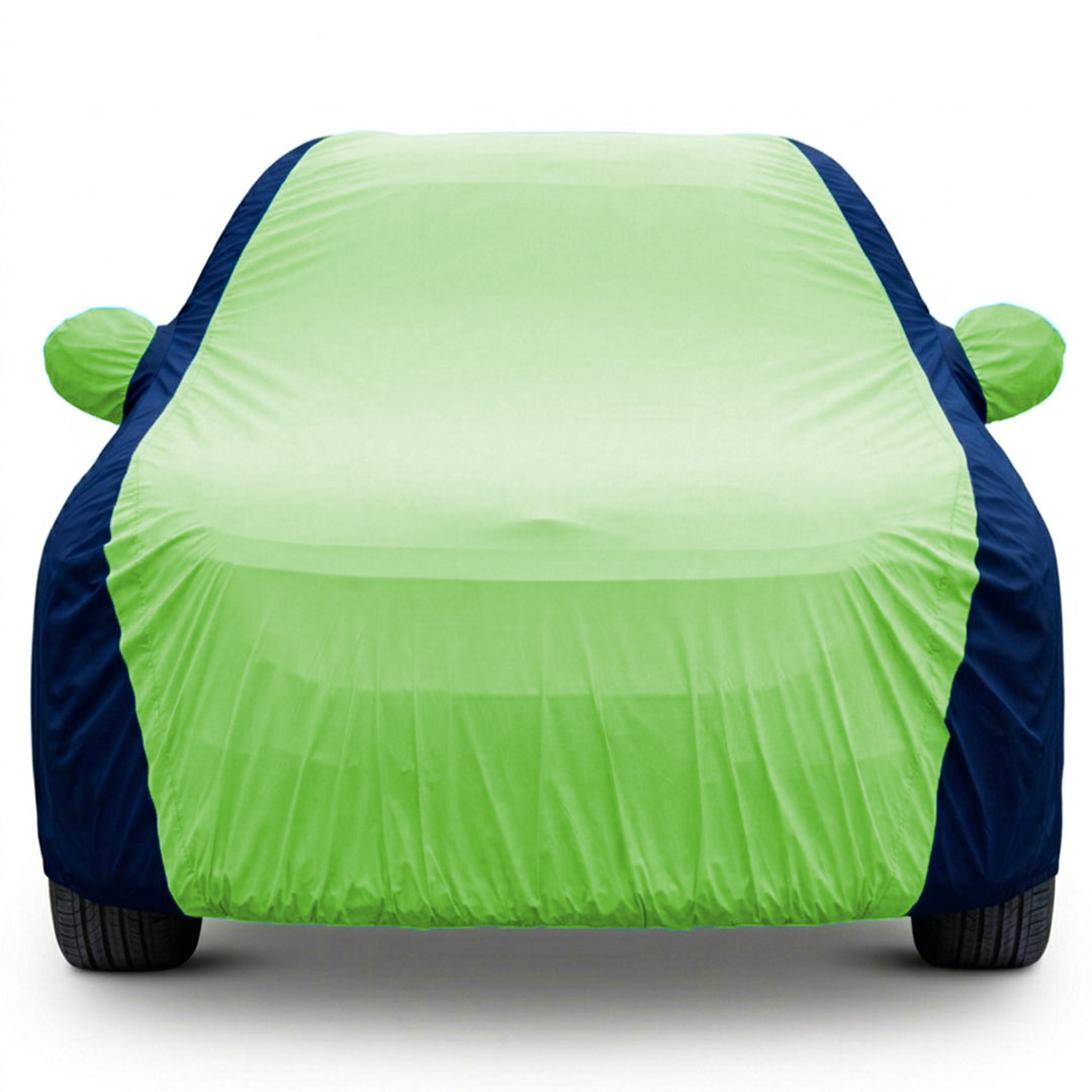 Ford Figo Aspire Car Body Cover, Triple Stitched, Heat & Water Resistant with Side Mirror Pockets (SPORTY Series)