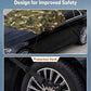 Autofurnish Aero Car Windshield Cover Frost Dust Shield Car Window Protector Waterproof Heat Resistant Universal Size