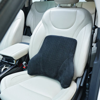 Autofurnish Luxurious Car Backrest (Plush-8871)- One Pc