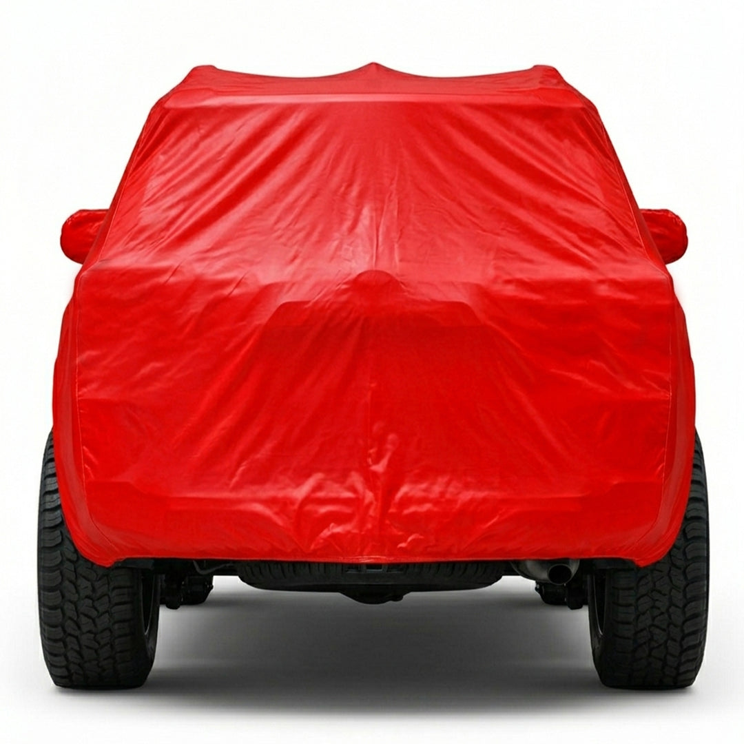 Autofurnish Parker Red Car Body Cover For Ford Endeavour 2019 - Parker Red