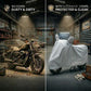 MotoTrance Bike Body Cover For Suzuki New Access 125 - Interlock-Stitched Water and Heat Resistant with Mirror Pockets