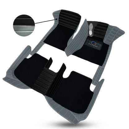 Autofurnish 9D Exclusive Combination Custom Fitted Car Mats For Volkswagen Virtus GT 2024 - Autofurnish