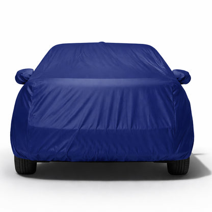 Maruti Suzuki Alto K-10 Car Body Cover, Heat & Water Resistant with Side Mirror Pockets (PARKER BLUE)