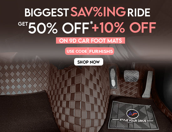 Premium leather car mat for luxury interiors