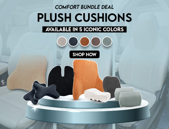 Premium car seat cushion