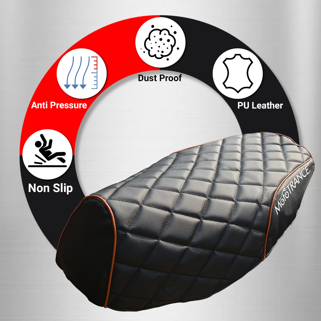 Mototrance Bike Scooter Seat Cover for TVS Ntorq 150