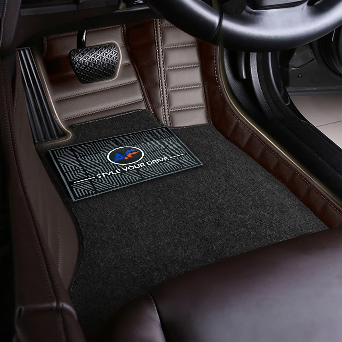 Autofurnish 9D Premium Custom Fitted Car Mats For Tata Nexon EV 2024