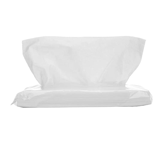 Autofurnish Tissue Refill for Tissue Boxes (100 pulls 2 ply) - White (Pack of 1)