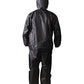 Mototrance Coated Poly Raincoat (Black Large)