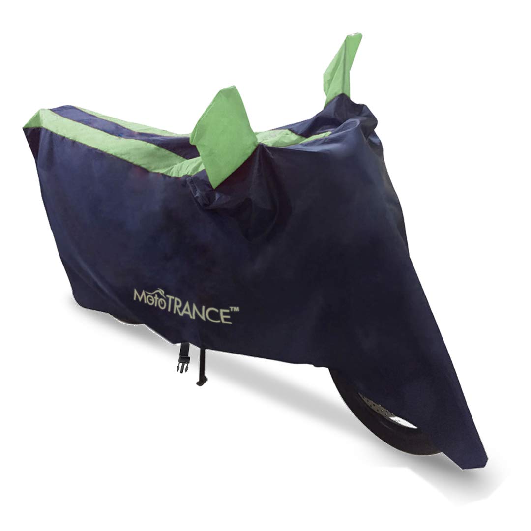 MotoTrance Arc Bike Body Cover For Yamaha Libero LX - Interlock-Stitched Water and Heat Resistant with Mirror Pockets