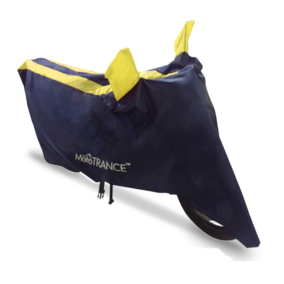 MotoTrance Arc Bike Body Cover For Yamaha Cygnus Ray ZR - Interlock-Stitched Water and Heat Resistant with Mirror Pockets