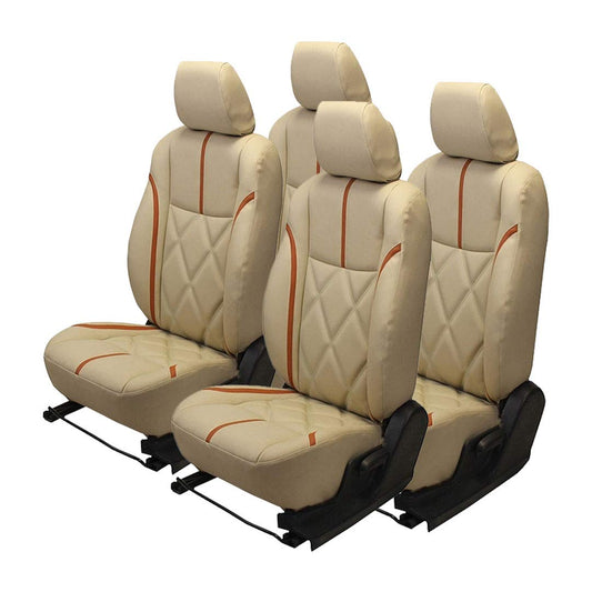 3D Custom PU Leather Car Seat Covers For Hyundai i10 NIOS 2019 - (HT-504 Tigno)
