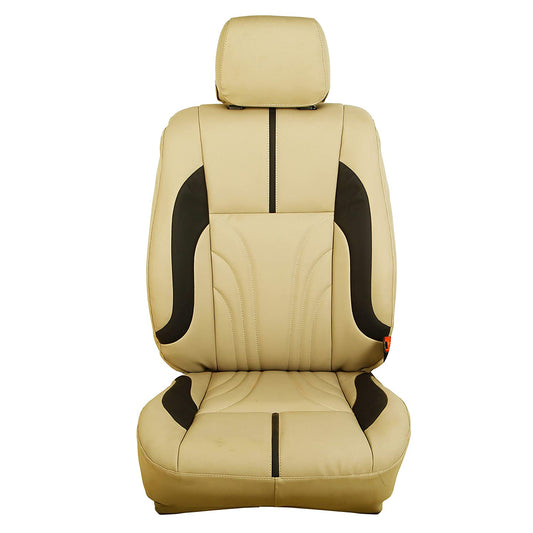 3D Custom PU Leather Car Seat Covers For Honda Old Jazz 2009-10 - (HT-511 Sober)