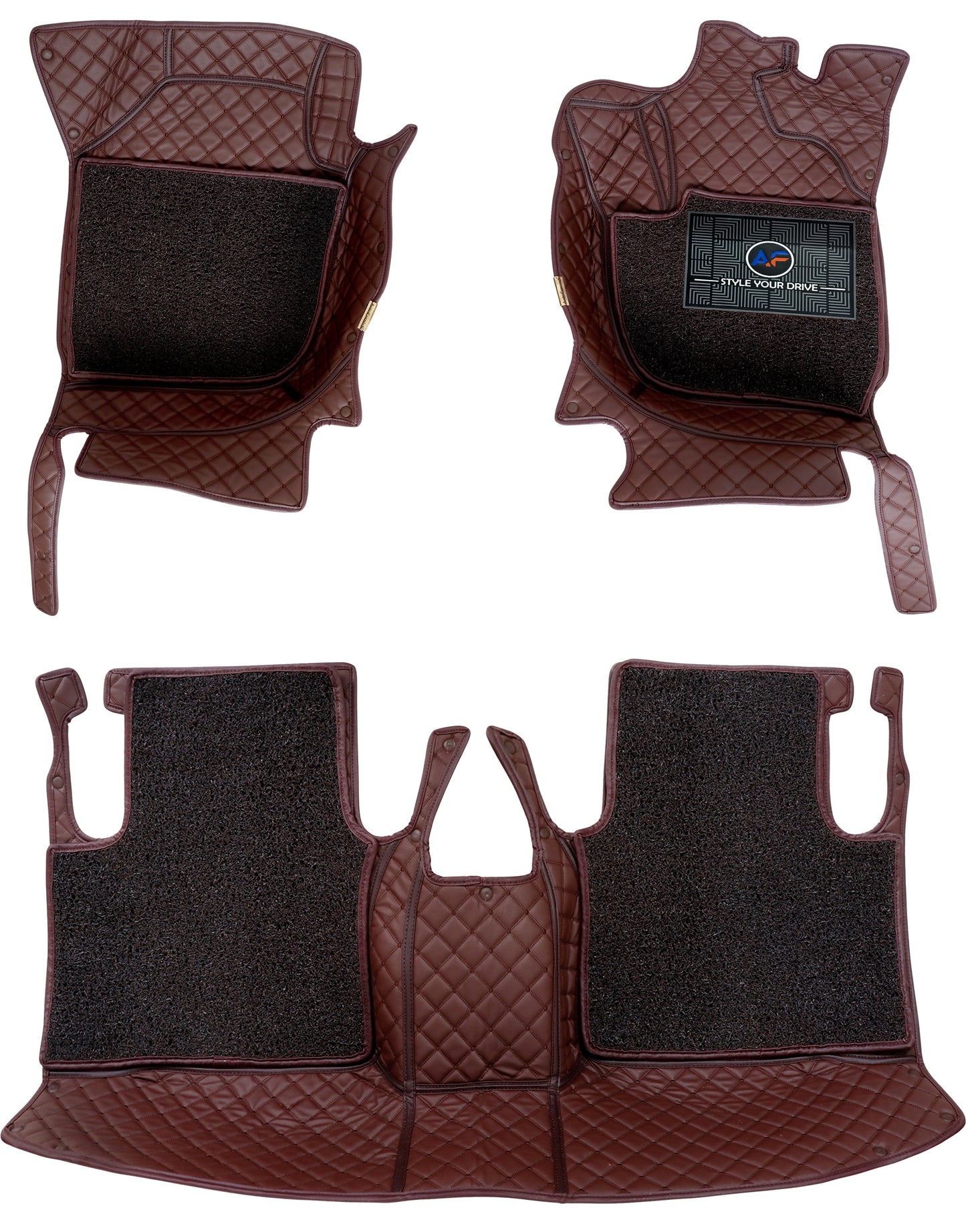 Autofurnish 7D Luxury Custom Fitted Car Mats For Mercedes-Benz E220D 2021