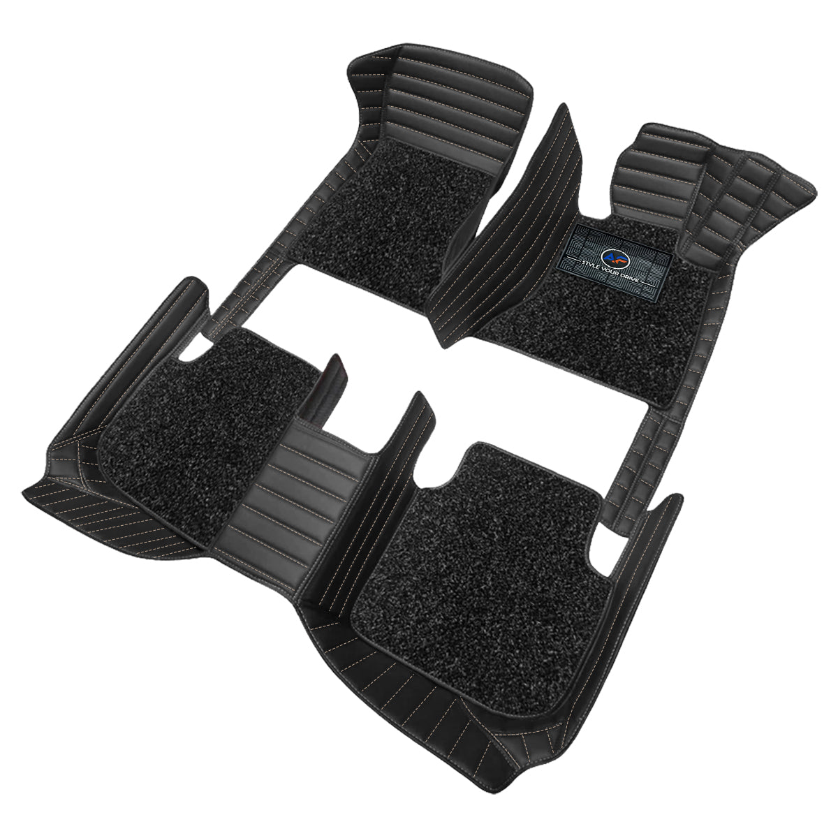 Autofurnish 9D Premium Custom Fitted Car Mats For Toyota Etios