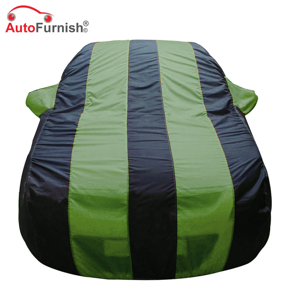 Autofurnish  Stylish Aqua Stripe  Car Body Cover For Hyundai Creta 2024